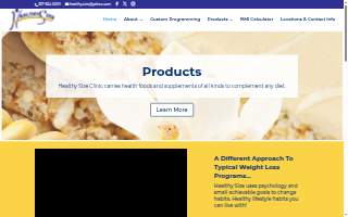 Healthy Size Clinic website
