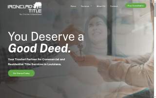 Ironclad Title, LLC website