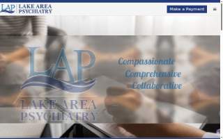 Lake Area Psychiatry of Lake Charles website