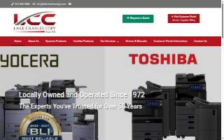 Lake Charles Copy website