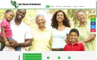 Lake Charles Orthodontics website
