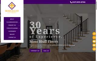 Moss Bluff Floors, LLC website