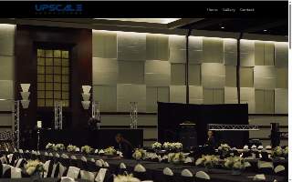 Upscale Productions website
