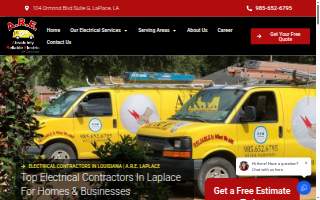 A.R.E. Louisiana website