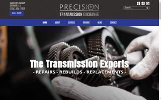 Precision Transmission Exchange, Inc. of Laplace website