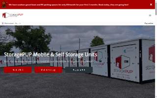 StoragePUP of New Orleans website