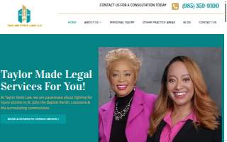 Taylor Steib Law website