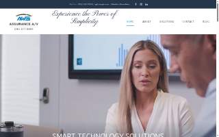 Assurance AV Solutions website