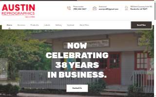 Austin Reprographics Inc website