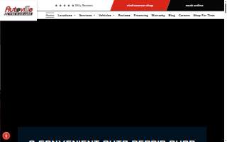 Autoville Tire & Car care website