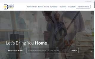 Barden Realty website