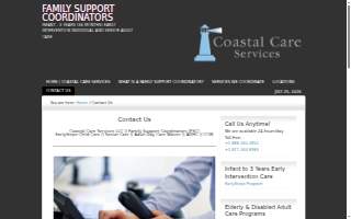 Coastal Care Services website