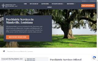 Crescent City Psychiatric, LLC of Mandeville website