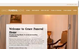 Grace Funeral Home & St. Lazarus of Bethany Memorial Garden website