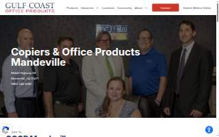 Gulf Coast Office Products website