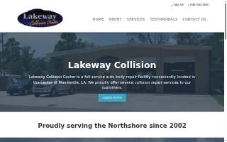 Lakeway Collision Center website