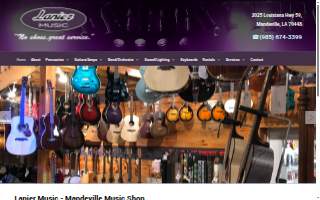 Lanier Music website