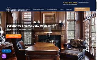 Law Office of Ernest J. Bauer, Jr. LLC website
