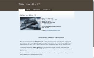 Law Office of Phillip K. Wallace website