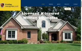 ProMan HandyMan, LLC website