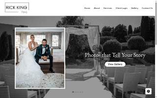 Rick King Photography website