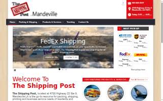 The Shipping Post - Mandeville website
