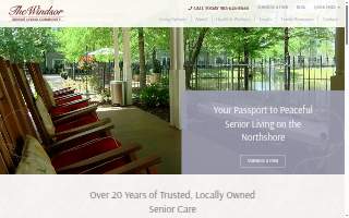 The Windsor Senior Living Community website