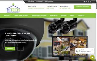 Hitech Smart Homes and Security of Marrero website