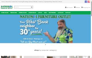 National Furniture Outlet of Marrero website