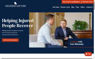 Shlosman Law Firm website