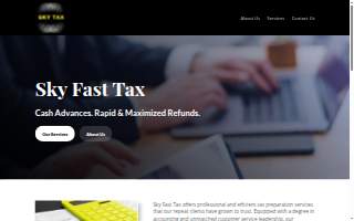 Sky Fast Tax of Marrero website
