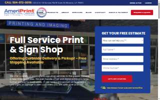 Ameriprint website