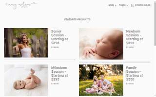 Amy Milam Photography website