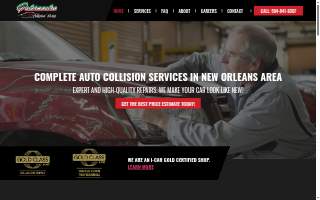 Best Collision Center website
