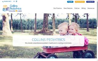 Collins Pediatrics website
