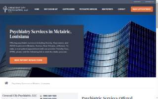 Crescent City Psychiatric, LLC of Metairie website