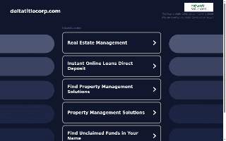Delta Title Corporation website