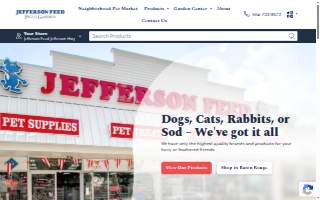 Jefferson Feed Metairie website