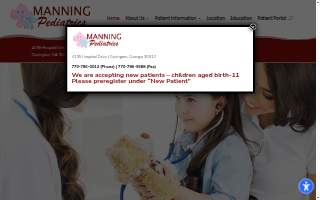 Manning Family Children's Pediatrics & Specialty Care - 33rd St. website
