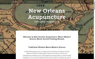 New Orleans Acupuncture website