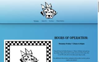 Pet Palace Salon website
