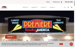 Premiere Flooring America website
