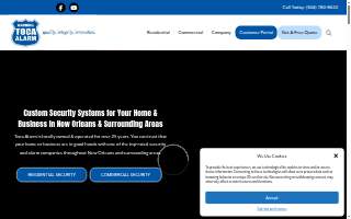 Toca Alarm website