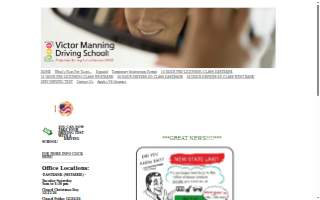 Victor Manning Driving School of Metairie website