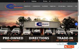 Carroway Pre-Owned website