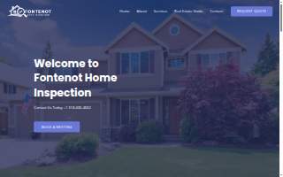 Fontenot Home Inspection website