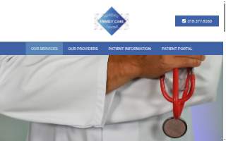 Minden Family Care Center website