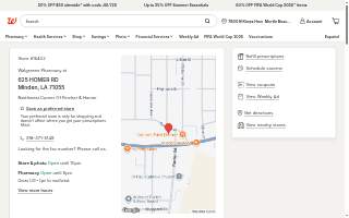 Walgreens of Minden website