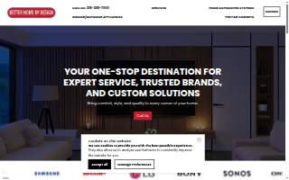 Better Home By Design website