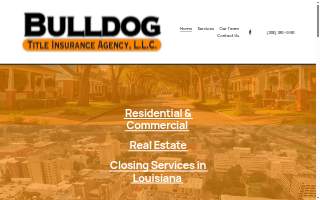 Bulldog Title Insurance Agency, L.L.C. website